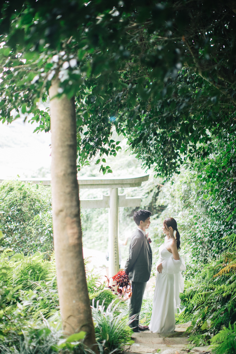 自然に囲まれて