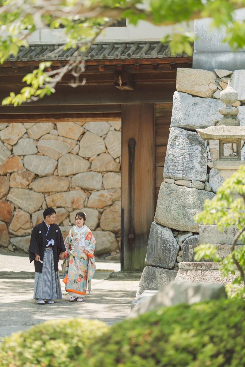 お城下をお散歩