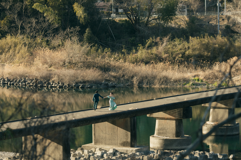片岡沈下橋