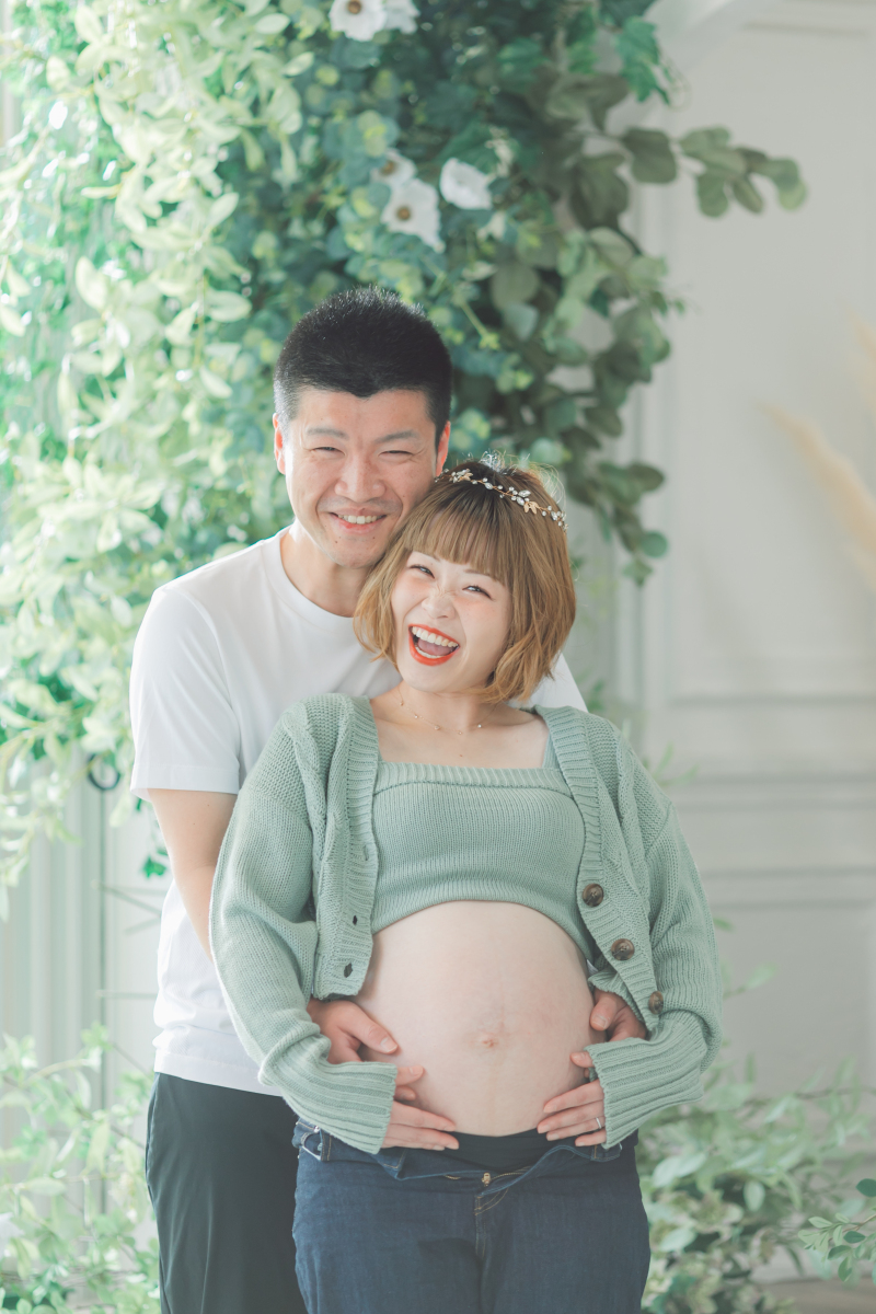 スタジオマタニティーフォト