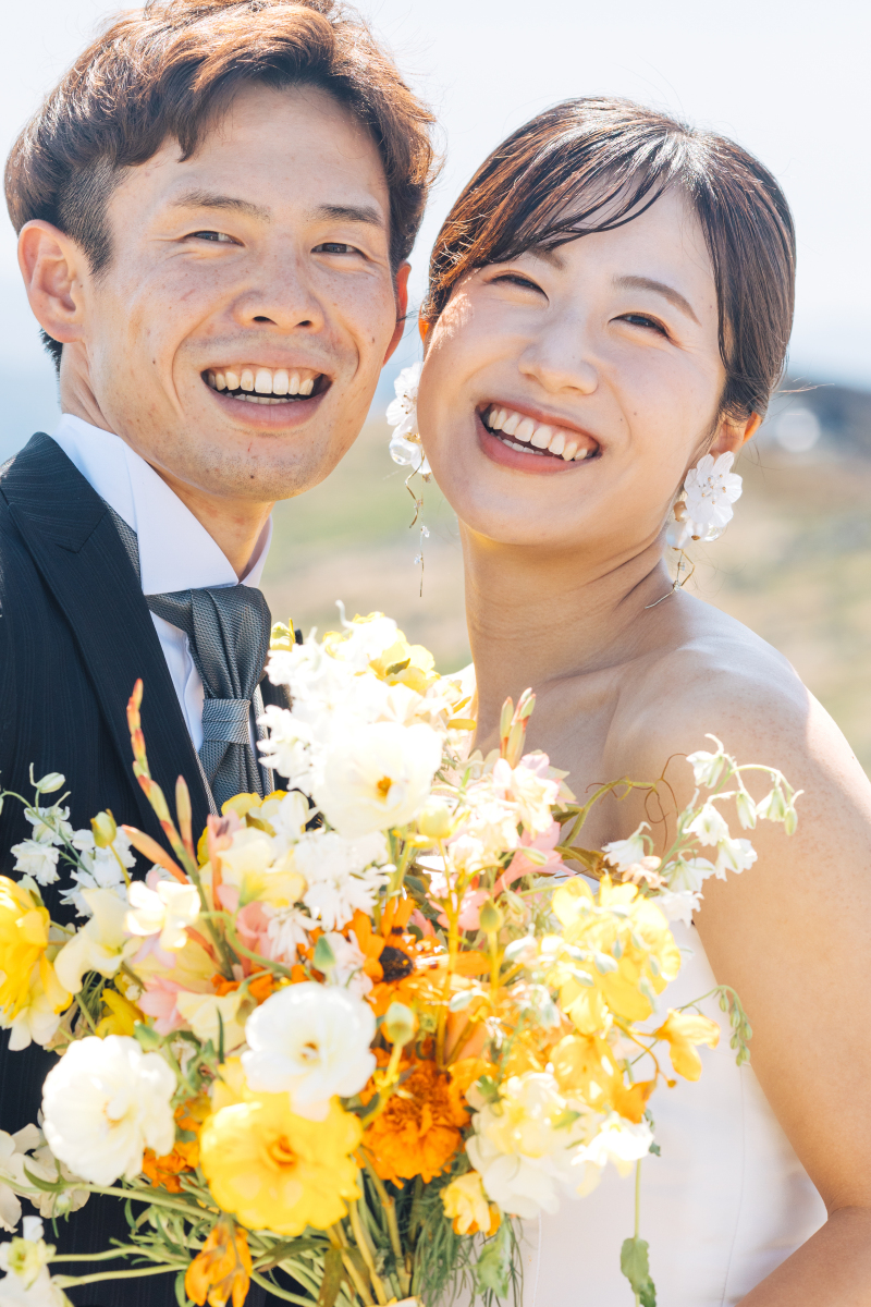 笑顔が可愛いおふたり