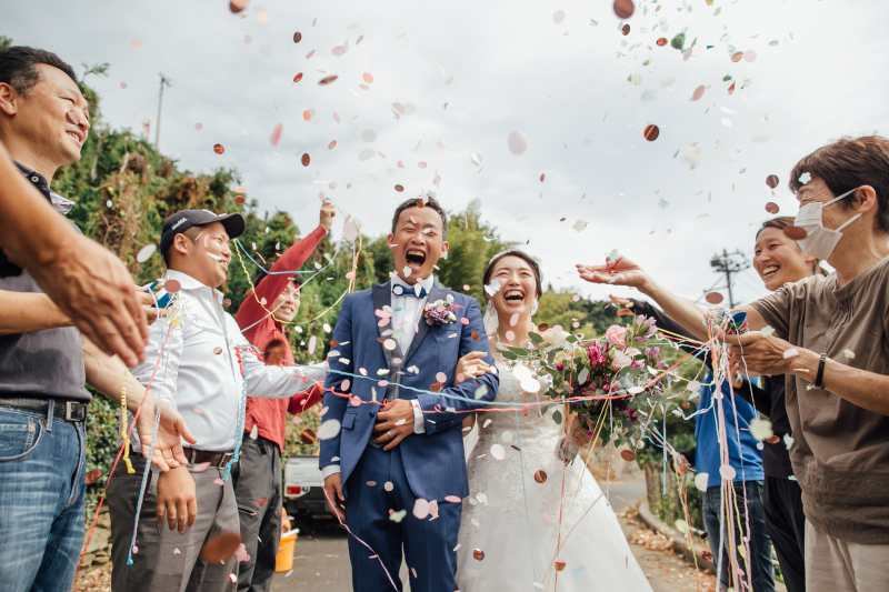 みんなで "おめでとう！"