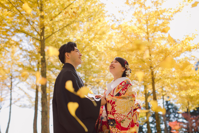 秋のロケーション撮影