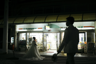 レトロな街並み