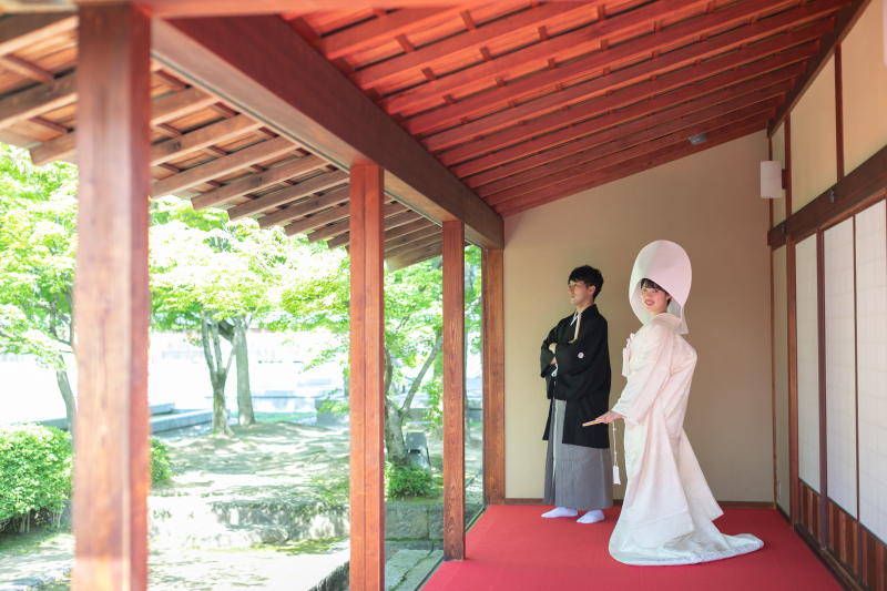 かっちりとした記念のお写真も