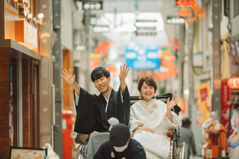 人力車で町並み散策