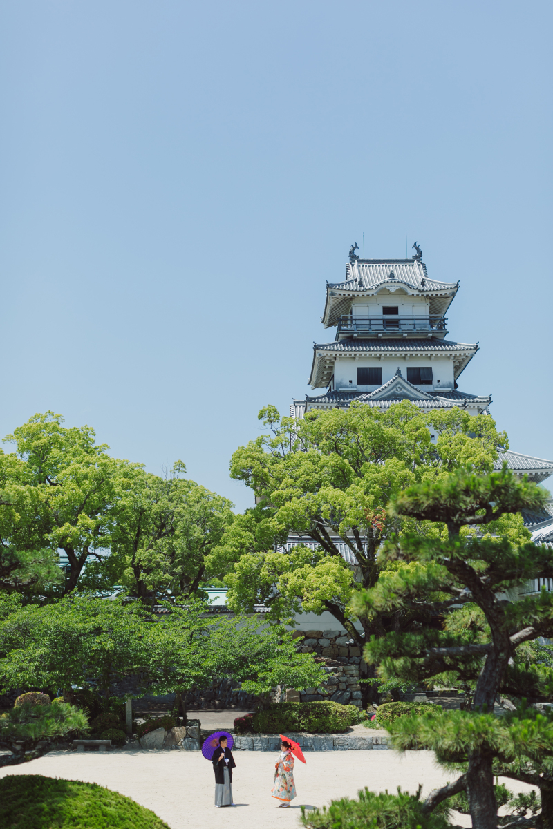 歴史溢れる今治城