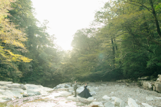 ラヴィファクトリー松山店_秋のロケーションフォト
