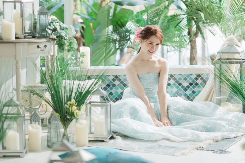 事前の来店無し!撮影当日衣装合わせスタジオプラン(洋装1着+全カットデータ)