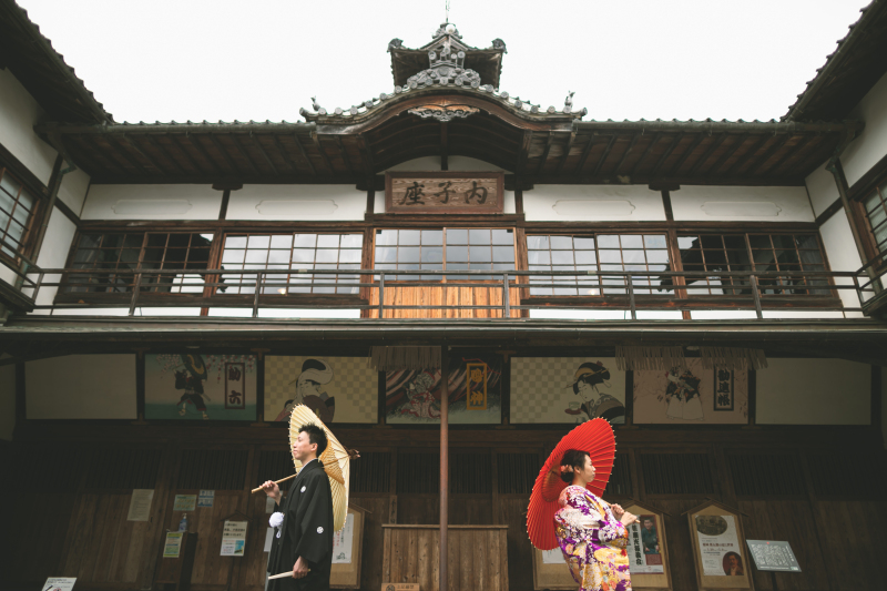 思い出場所にてロケーション撮影(全データ込!衣装+美容+撮影)