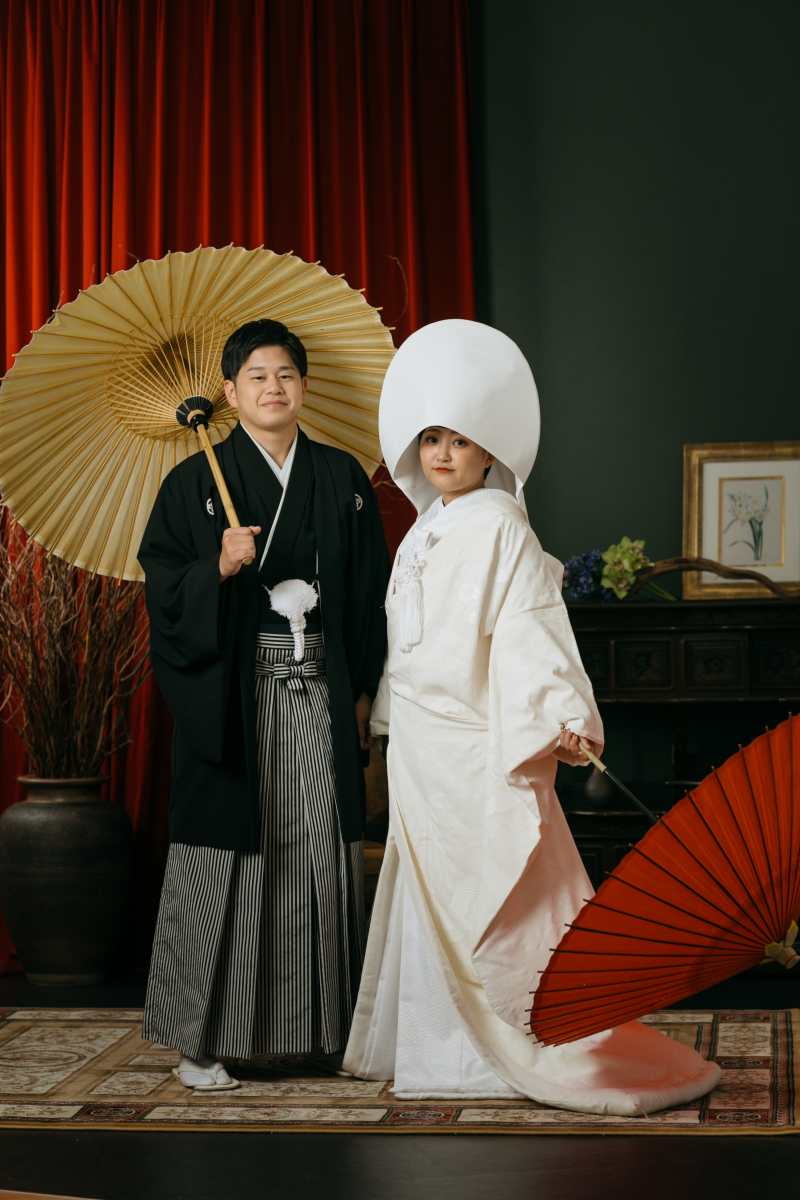 事前の来店無し!撮影当日衣装合わせスタジオプラン(和装1着+全カットデータ付)