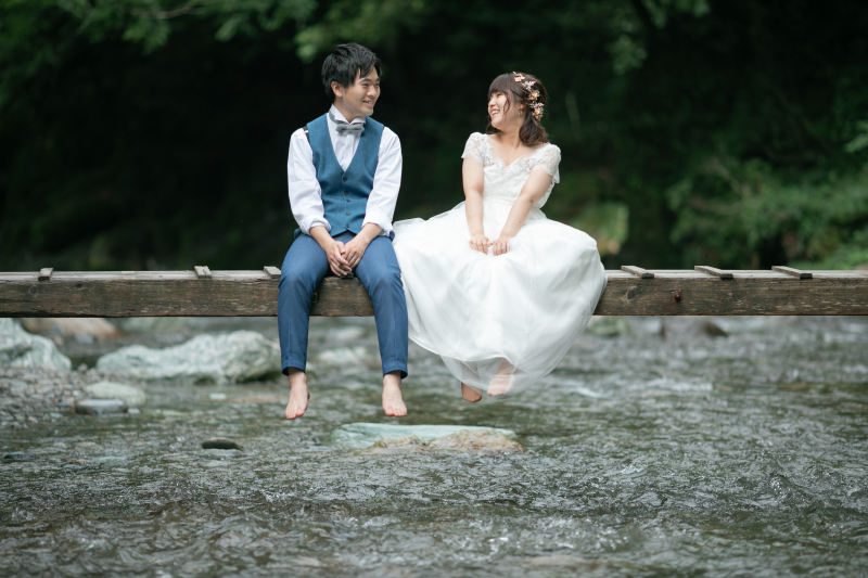 思い出場所にてロケーション撮影(全データ込!衣装+美容+撮影)