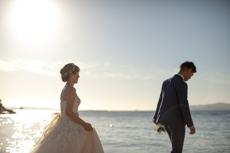 『高知県フォトウエディング』洋装1点高知前撮りプラン