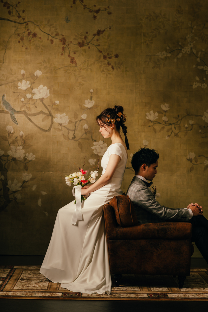 事前の来店無し!撮影当日衣装合わせスタジオプラン(洋装1着+全カットデータ)