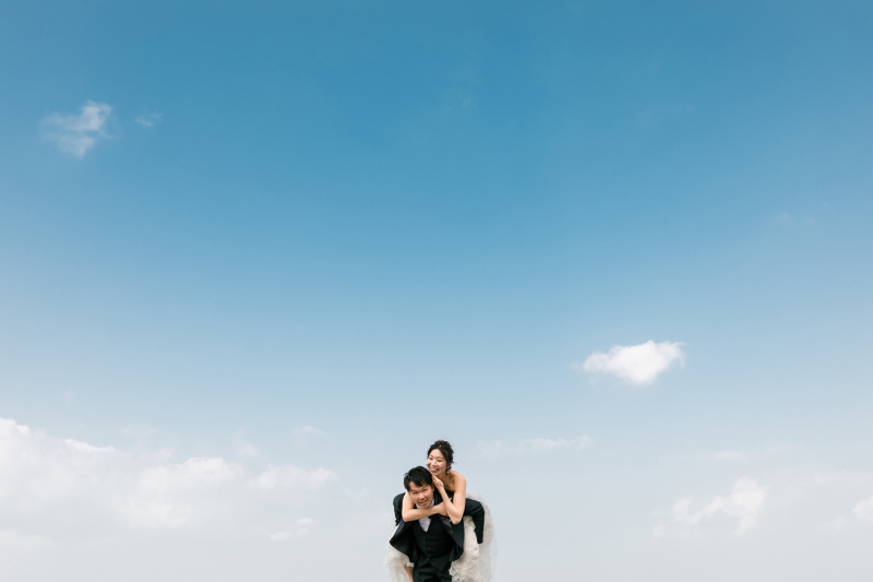 『高知県フォトウエディング』洋装1点高知前撮りプラン