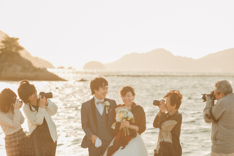 『高知県フォトウエディング』洋装1点高知前撮りプラン