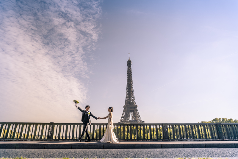 【WORLD LOCATION PHOTOWEDDING】パリ PLUSO FULL 10.5時間オーダーメイドプラン