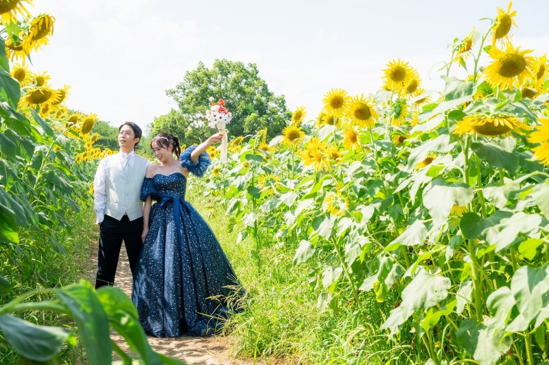 カラードレスも合います