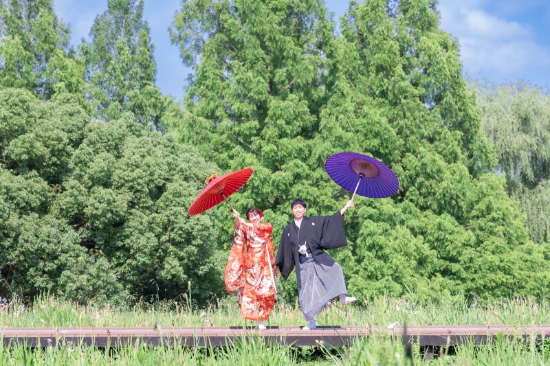 緑がいっぱい