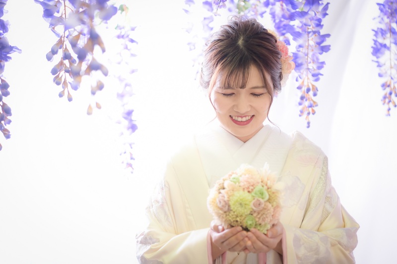 白無垢にチェンジ＼(＾＾)／