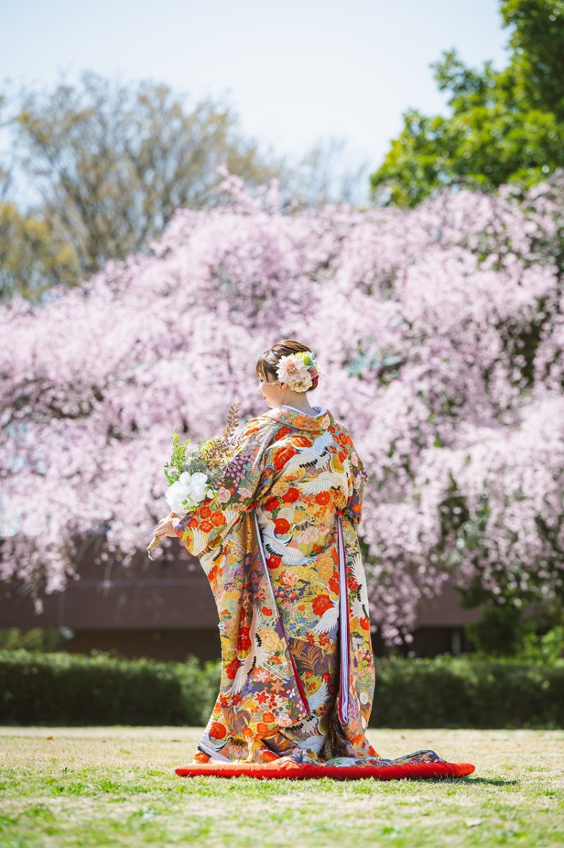 ご新婦様のソロショット