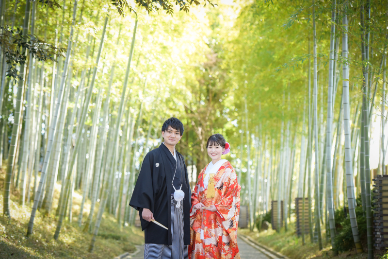 竹林も