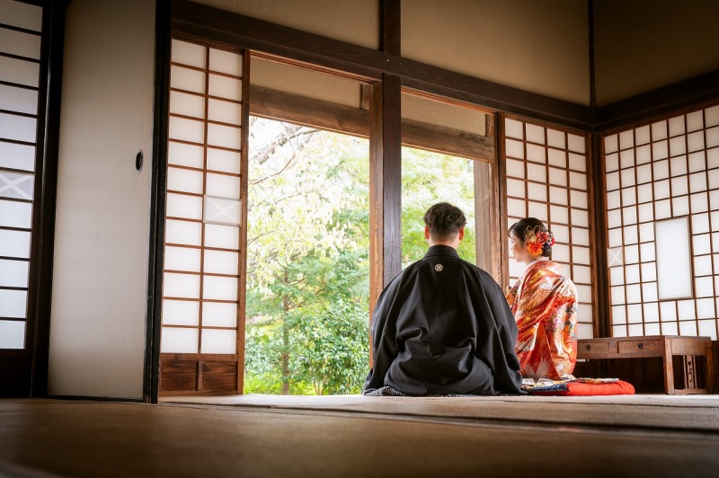 紅葉も見れます