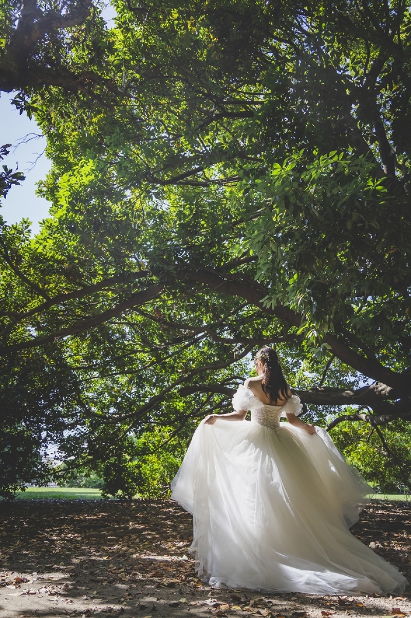 まるでおとぎ話のプリンセス