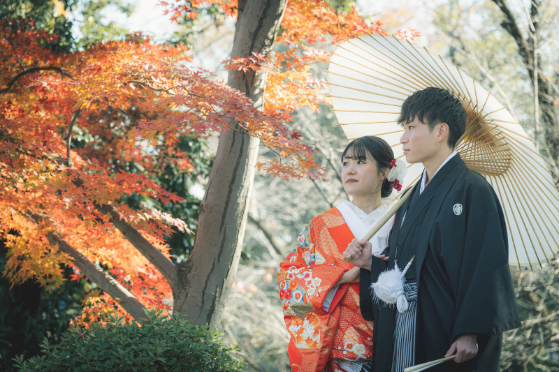 紅葉を見つめて、、、