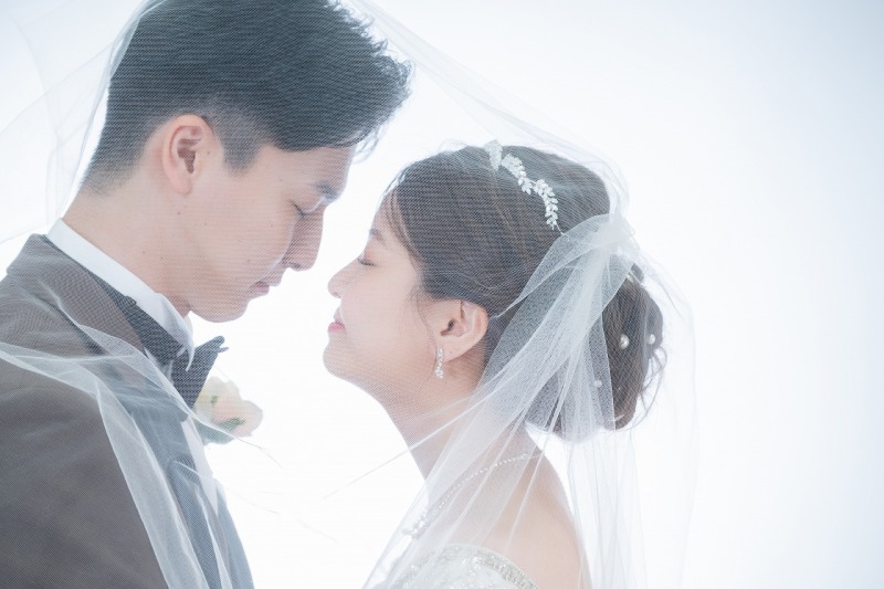 ベールの中で…♡