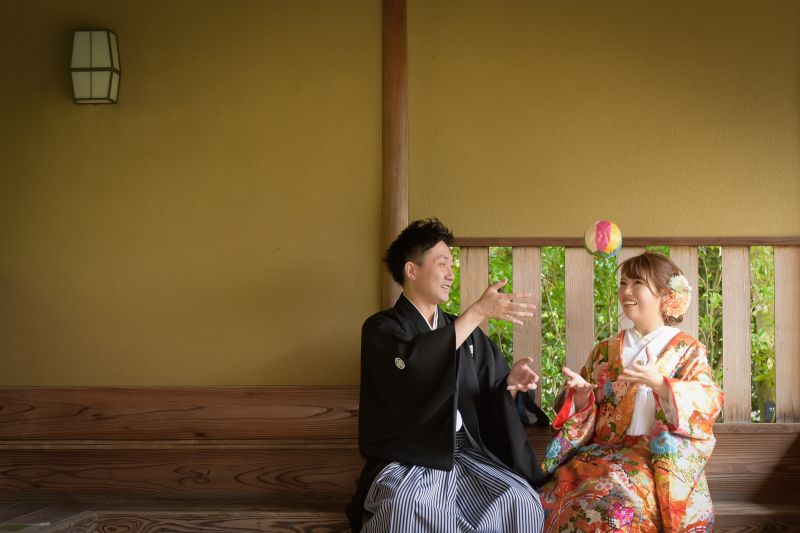 小物を使用しての1枚