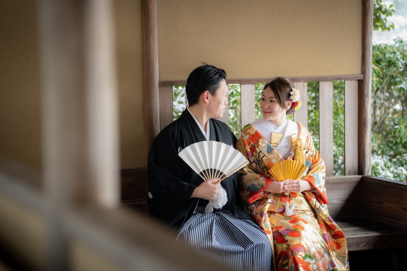 屋根のある場所で一息