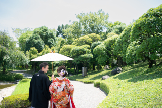 ８月　スタジオと花田苑での撮影
