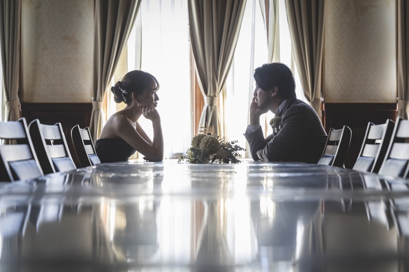 見つめ合いショット♡