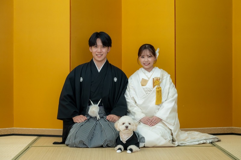 ワンちゃんも一緒に♡