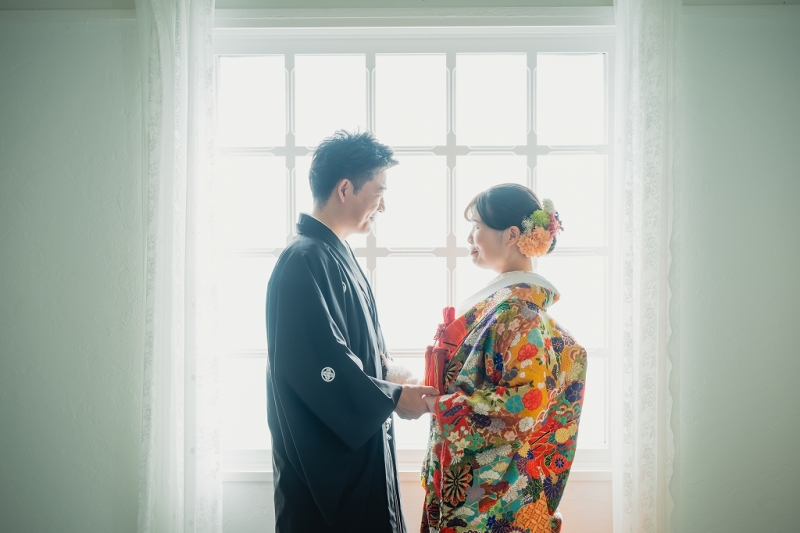 向き合いショット♪