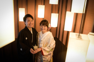 珍しい白の色打掛♥