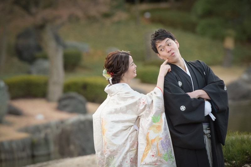 ほっぺにつんつん♡