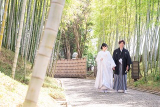 花田苑と洋装スタジオ撮影