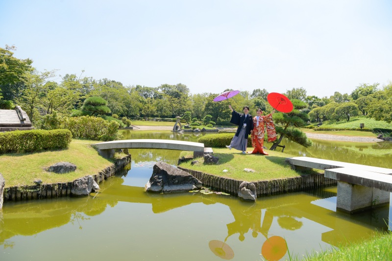 和傘を持って!!!