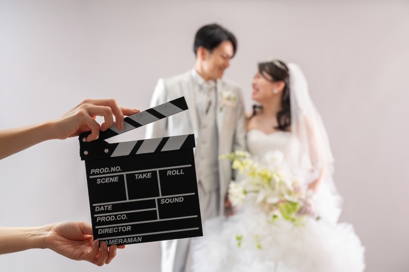 洋装衣裳にチェンジしてスタジオ撮影スタート!