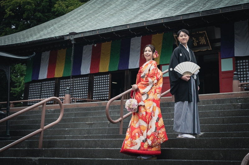 喜多院での撮影スタート！