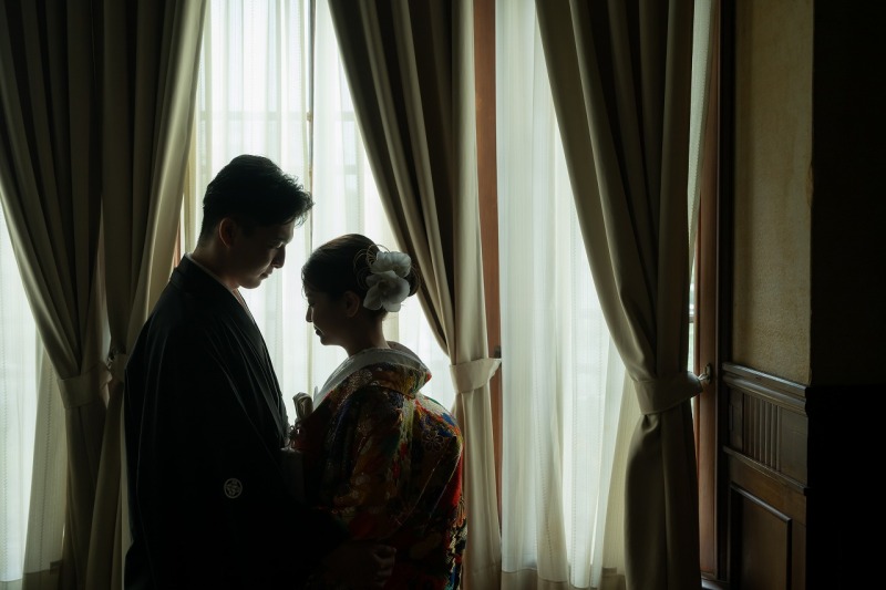 シルエット撮影