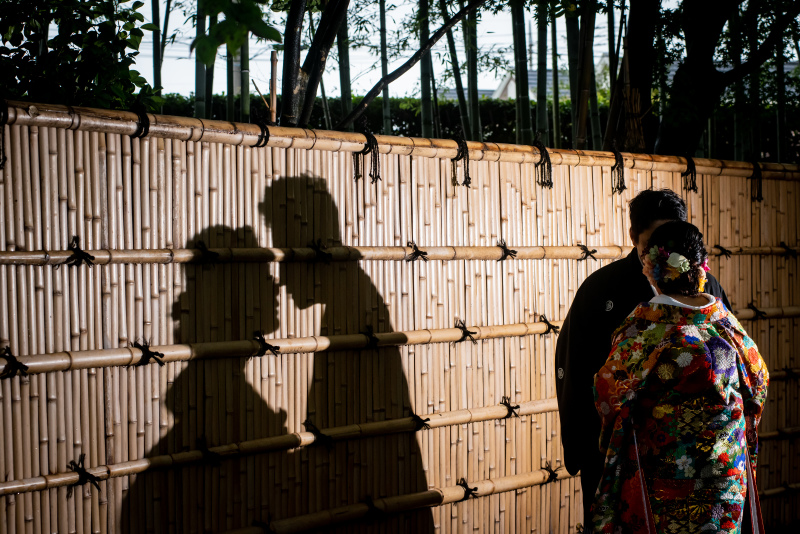 影をつかって...♥