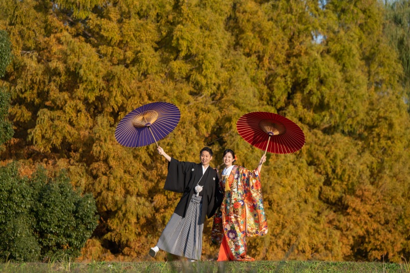 秋の大宮公園+スタジオ撮影♪