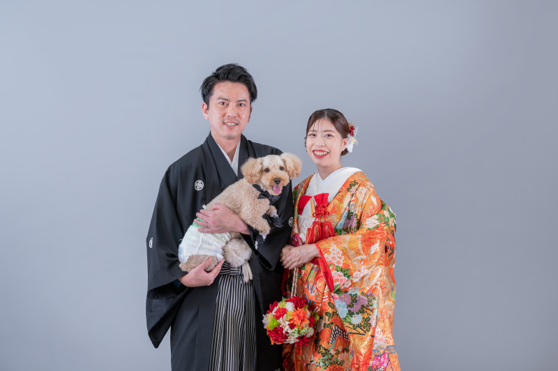 華雅苑 さいたま店_ペットと一緒に撮影できる