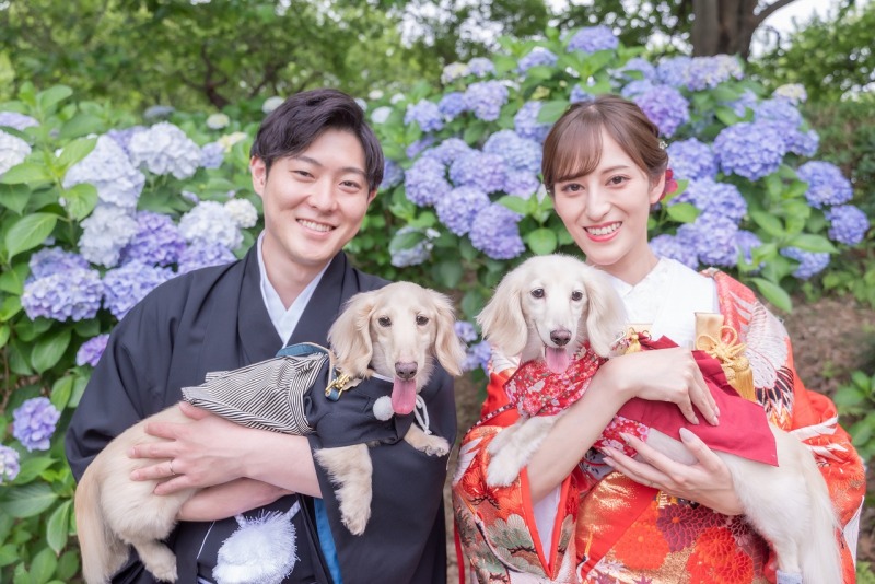 華雅苑 さいたま店_ペットと一緒に撮影できる