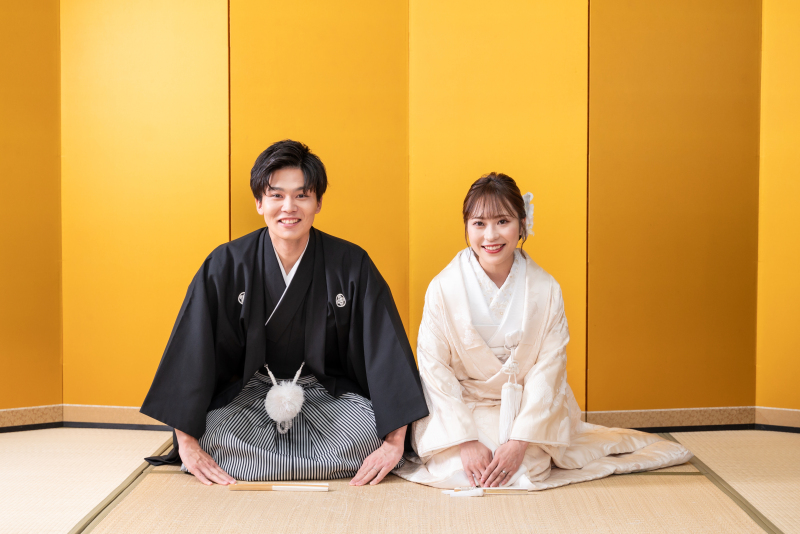 白無垢、色打掛どちらでも可能