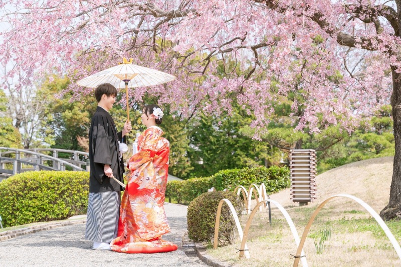 桜の時期での撮影!❀