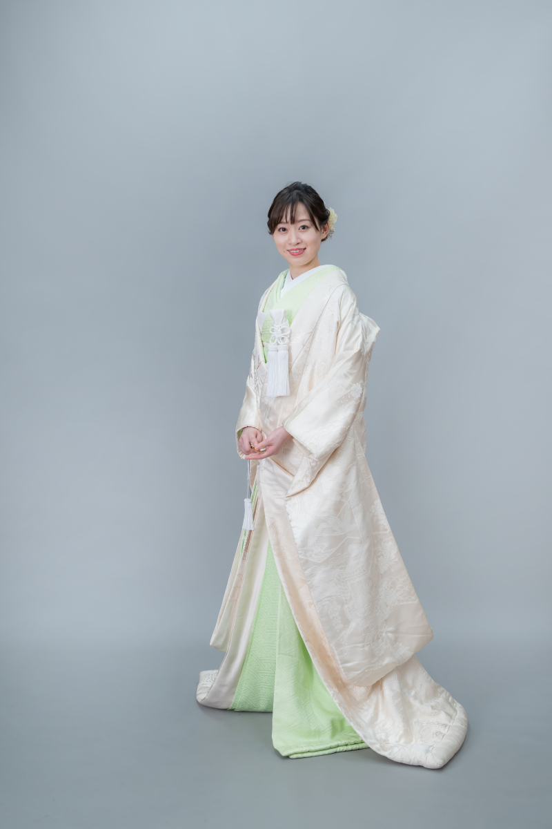 黄緑色の色掛下もご用意♪